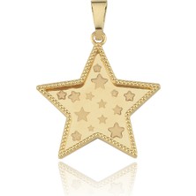 Arpaş Dainty Star Altın Kolye Ucu