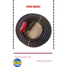 Hes 3x4 mm Araç Şarj Uzatma Kablosu - Renk Seçenekli - Tüm Araçlar Için Uyumlu -Ttr Tambakır