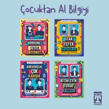 İlk Genç Timaş Çocuktan Al Bilgiyi 4 Kitap Hikaye Seti - +10 Yaş - Şeniz Baş - Timaş Ilkgenç