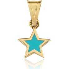 Cherry By Özkonak Mini Aqua Star Kolye Ucu