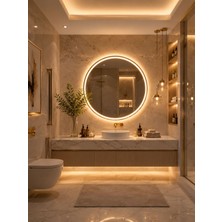 Eagle Mirror "endless2" Dekoratif Ledli Ayna Banyo Aynası Dokunmatik Sensörlü Ledli Kumlu