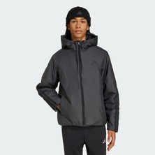 Adidas Sportswear KB8149 Essentials Clımawarm 3-Stripes Insulated Hooded Jacket