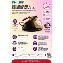Philips Ultra Güçlü Buharı ile Elite Plus 2700 W Buhar Kazanlı Ütü Bakır