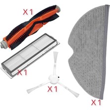 Lin Grup Mi Robot Vacuum Mop STYTJ03ZHM STYTJ02ZHM STYTJ01ZHM Modelleri Uyumlu Yedek Parça Seti
