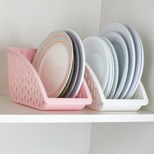 Evitrin Home® Dolap Içi Tabak ve Tencere Kapak Organizeri