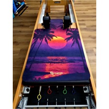 Essendo Reformer Pilates Mat ' Kaymaz' -'summer Sunset'