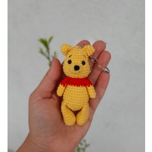 Renkli Ve Kreatif Amigurumi Winnie The Pooh Anahtarlık