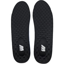 Cem Pekşen Wildbull Memory Foam Şok Emici, Ark ve Topuk Destekli Unisex Siyah Hafızalı Tabanlık