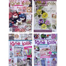 İğne İplik Iğne Iplik (4 Adet) Nakış Dergisi (5 - 15 - 24 - 25)