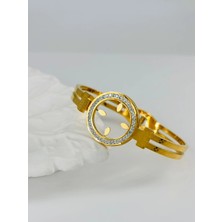 Hsc Bilişim Zirkon Taşlı Çelik Çelik Bileklikler 60 cm - KBL0353