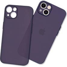 Hsc Bilişim Iphone 14 Plus Kılıf Silikon - Koyu Mor