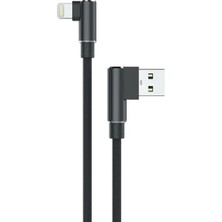 Karahanbey USB To Lightning 2.4A Kablo - Siyah
