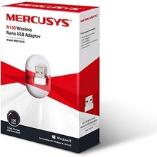  mercusys mw150us 150 mbps nano kablosuz usb adaptör