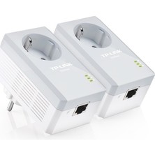  tl-pa4010pkıt 600 mbps priz soketli powerline adaptör başlangıç kiti