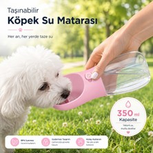 PratikBir Taşınabilir Köpek Su Matarası (350 Ml)
