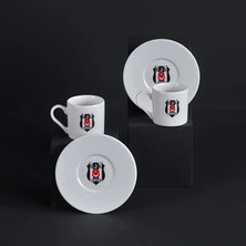 Neva Porselen Bjk Arma Logolu Kahve Fincan Seti 2'li