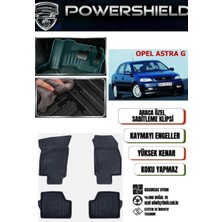 POWERSHIELD Opel Astra G Kasa 1998-2004 Arası Araca Özel 4D Premium Havuzlu Oto Paspas Takımı