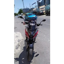 Zeus Motor 2021-2024 Honda Nc 750 x Uyumlu Uzun Ön Cam Açık Füme