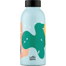 Mamawata Confetti Paslanmaz Çelik Termos Matara 470 ml Sızdırmaz Yalıtımlı Suluk