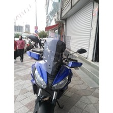 Zeus Motor 2016-2019 Yamaha Tracer 700 Uyumlu Uzun Ön Cam Açık Füme