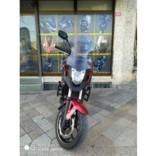 Zeus Motor 2012-2015 Honda Nc 750 x Uyumlu Uzun Ön Cam Açık Füme