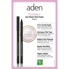 Karahanbey Aden Eyeliner Eye Styler Khol Kajal - Kajal Eyeliner 01 Black(Siyah)