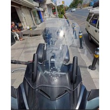 Zeus Motor 2002-2009 Honda St 1300 Pan European Uyumlu Ön Cam Şeffaf Renk