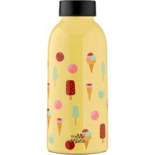 Mamawata Ice Cream Paslanmaz Çelik Termos Matara 470 ml Sızdırmaz Yalıtımlı Suluk