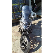 Zeus Motor 2021-2024 Honda Nc 750 x Uyumlu Uzun Ön Cam Şeffaf Renk