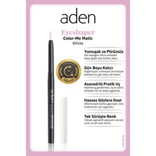 Karahanbey Aden Color-Me Matic Eyeshaper - Asansörlü Göz Kalemi 06 White(Beyaz)