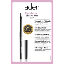 Karahanbey Aden Color-Me Matic Eyeshaper - Asansörlü Göz Kalemi 01 Black(Siyah)