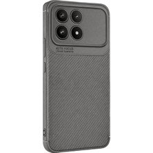 Karahanbey Poco F8 Auto Focus Karbon Kapak - Gri