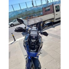Zeus Motor 2023-2025 Suzuki V-Strom 800 De Uyumlu Uzun Ön Cam Açık Füme