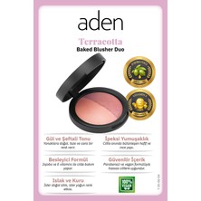 Karahanbey Aden Terracotta Baked Blusher Duo - Terracotta Allık Ikilisi