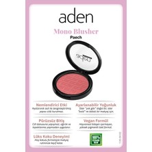 Karahanbey Aden Mono Blusher - Tekli Allık 02 Peach(Şeftali)