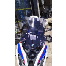 Zeus Motor 2020-2025 Bmw S 1000 Xr Uyumlu Ön Cam Koyu Füme