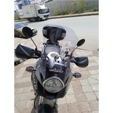 Zeus Motor 2008-2011 Honda Xl 700 Transalp Uyumlu Uzun Ön Cam Açık Füme