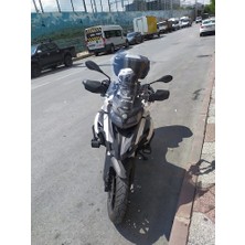 Zeus Motor 2017-2024 Benelli Trk 502 Uyumlu Uzun Ön Cam Zeus Şeffaf Renk