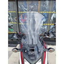 Zeus Motor 2016-2020 Honda Nc 750 x Uyumlu Ön Cam Açık Füme