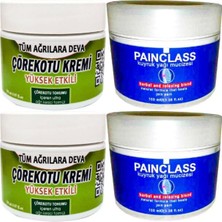 Karahanbey Çörek Otu Kremi Orta Boy 2 x 100 ml - Painclass Kuyruk Yağı Kremi 2 x 100 ml