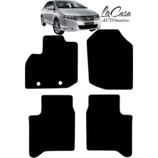 Gian Fabio Falleri Lacasa Honda City 2008-2013 Uyumlu Lacasa Velur Halı Paspas