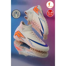 Albishoes Erkek Halı Saha Ayakkabı Kaliteli Ithal Taban Çim Saha Çoraplı Ayağı Saran Esnek Konforlu