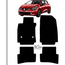 Gian Fabio Falleri Lacasa Renault Clio 4 Uyumlu La Casa Lüks Velur Halı Paspas Takımı 2012-2019