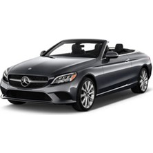 Gian Fabio Falleri Lacasa MERCEDES-C-CABRIO-A205-EX-(2015 +)Uyumlu Kapitoneli-Suni Deri-Silikon Topukluklu Premium Deri Paspas