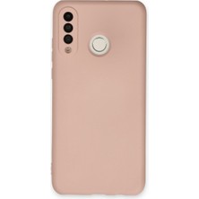 Karahanbey P30 Lite Kılıf Nano Içi Kadife Silikon - Pudra