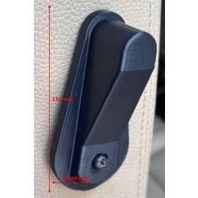 Alse 3D Chevrolet Captiva Arka Koltuk Yatırma Kolu Sağ Sol Takım 2'li Set Uyumlu Yedek Parça