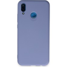 Karahanbey P20 Lite Kılıf Nano Içi Kadife Silikon - Lila