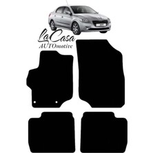 Gian Fabio Falleri Lacasa Peugeot 301 (2012 ve Sonrası) Uyumlu Lacasa Velur Halı Paspas