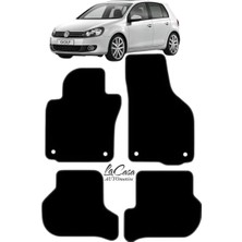 Gian Fabio Falleri Lacasa Vw Golf 6 (2009-2013)UYUMLU Lacasa Velur Halı Paspas