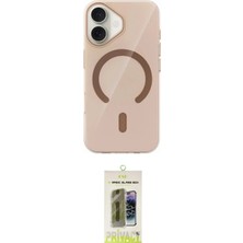 Teknoparkx Ieg™ Iphone 17 Kılıf Pusula Form Özel Seri - Siyah Joko Magic 5d Hayalet Cam Tknprk-Tkaks3